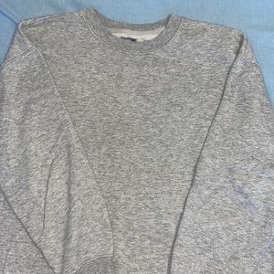 aerie light gray sweatshirt